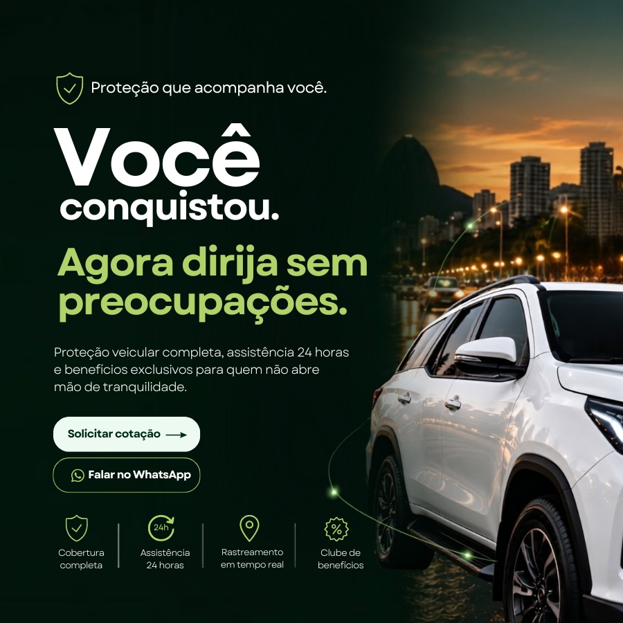 Proteção veicular completa da Util no Rio de Janeiro